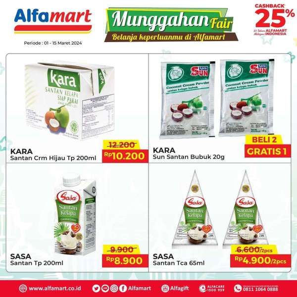 Promo Alfamart Munggahan Fair 1-15 Maret 2024