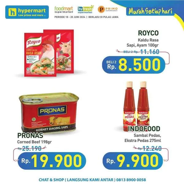 Promo Hypermart Hyper Diskon Weekday Periode 18-20 Juni 2024