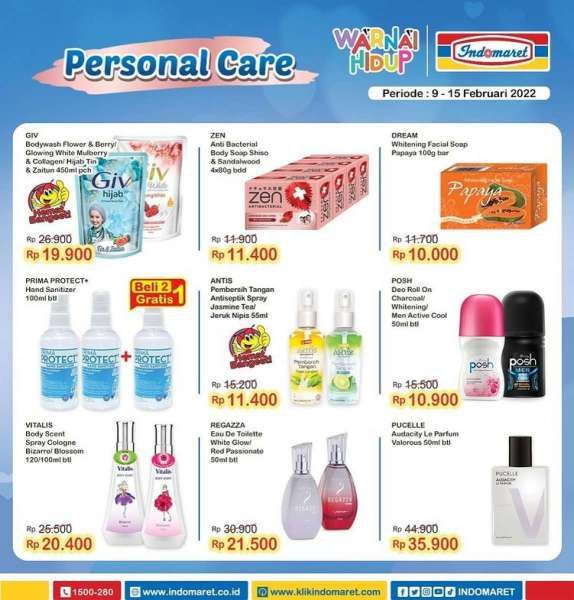 Promo Indomaret Super Hemat Mingguan 9-15 Februari 2022