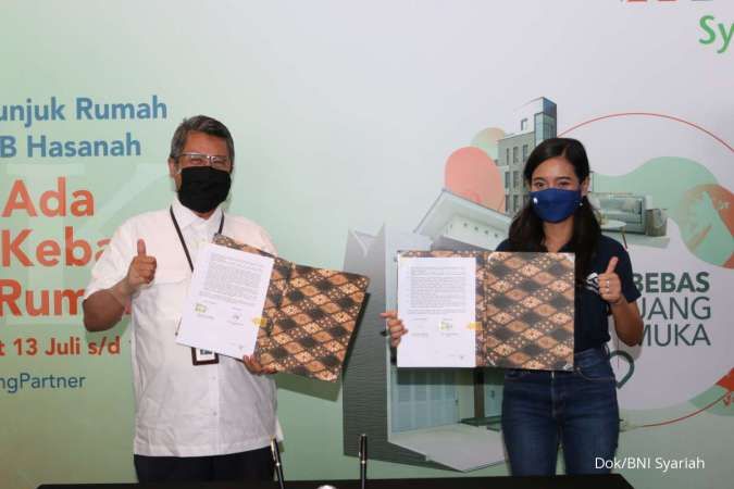 BNI Syariah Gandeng Pinhome Terkait Pemasaran BNI Griya iB Hasanah