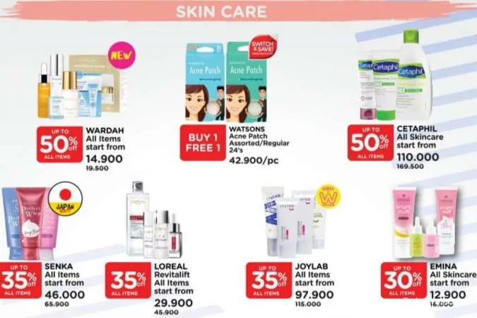 Promo Watsons Weekend Special Periode 3-6 Februari 2022