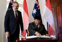 Bertemu PM Albanese, Prabowo Bahas Penguatan Kemitraan Strategis Indonesia–Australia