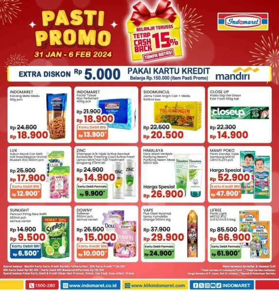 Promo JSM Indomaret Terbaru Berlaku 2-4 Februari 2024