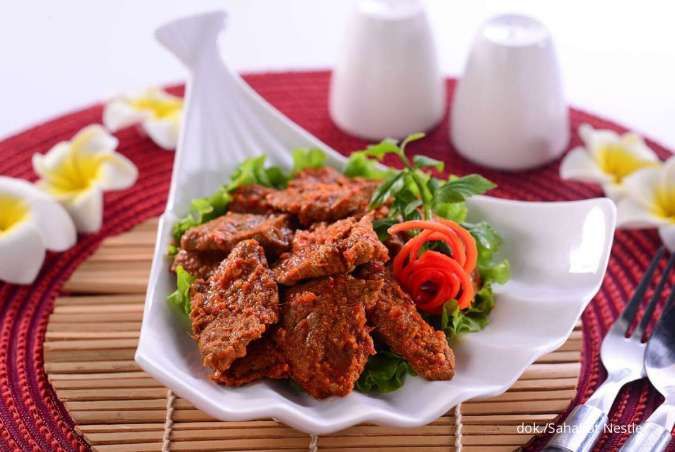 Resep Daging Bumbu Bali Super Pedas, Masaknya Pakai Rice Cooker