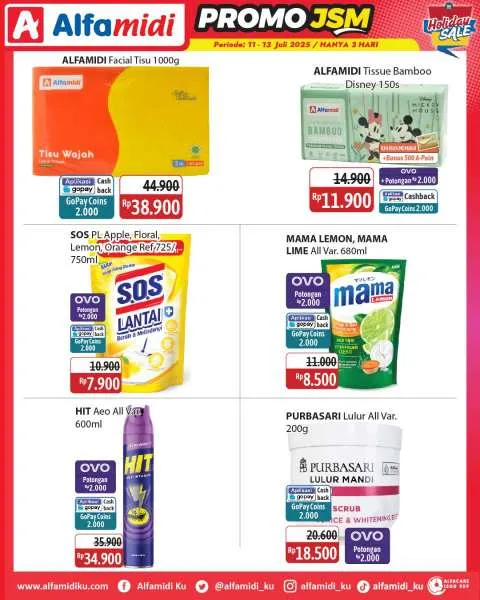 Promo JSM Alfamidi Periode 11-13 Juli 2025