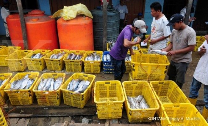 Akibat kebijakan transshipment, ikan sulit dijual