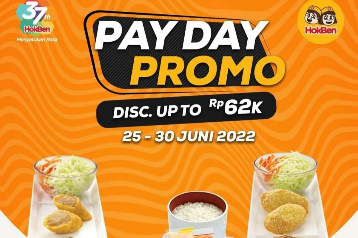 Promo Hokben Akhir Bulan Juni 2022, Hadir 2 Promo Hemat Lebih Banyak