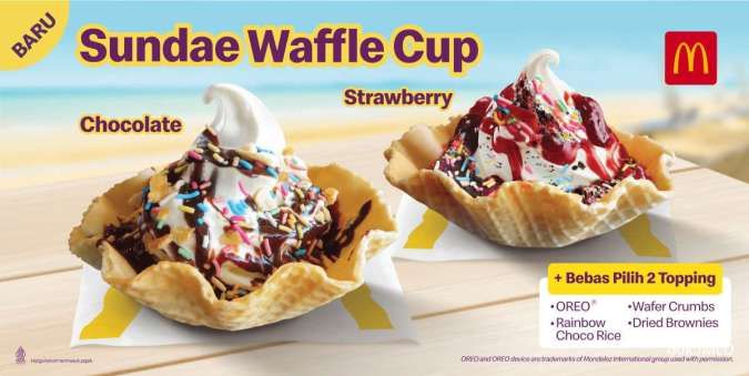 Promo McD Menu Terbaru 2023, Sundae Waffle Cup hingga Korean Soy Garlic Wings
