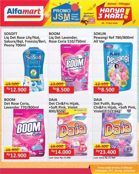 Promo JSM Alfamart Periode 9-11 Mei 2025