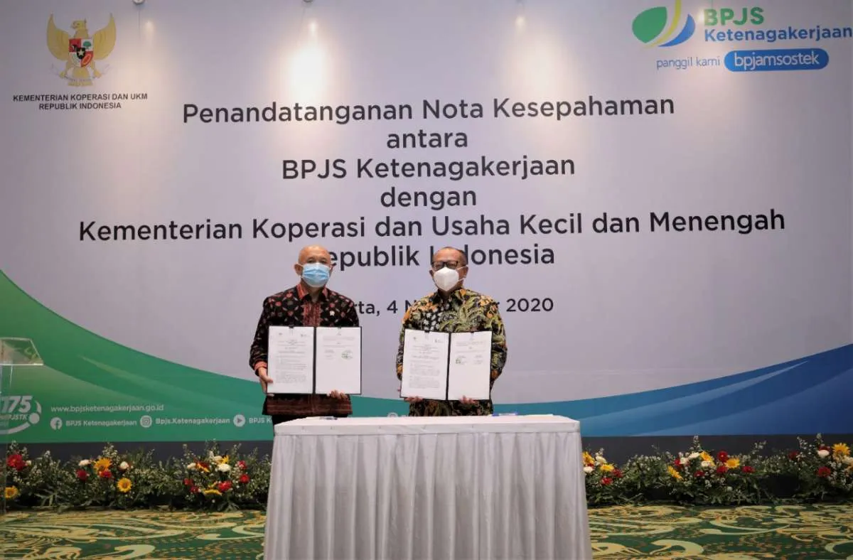 Pekerja di UMKM dan koperasi bakal dapat jaminan sosial ketenagakerjaan