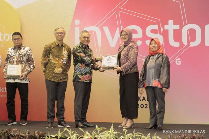 Dukung Pasar SBN, Bank Mandiri Sabet Empat Penghargaan dari Kementerian Keuangan