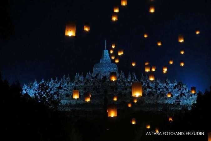 Perayaan Waisak, Diperkirakan Ada 300.000 Kunjungan Wisatawan ke Candi Borobudur 