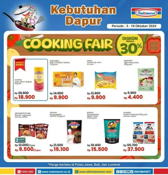 Promo Indomaret Super Hemat Periode 3-16 Oktober 2024
