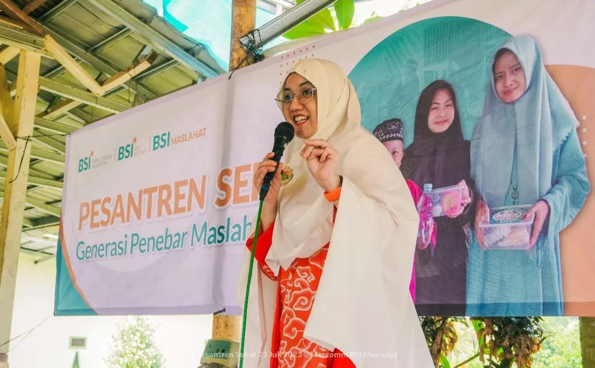  BSI Maslahat Laksanakan Program Pesantren Sehat di Sentul Bogor 