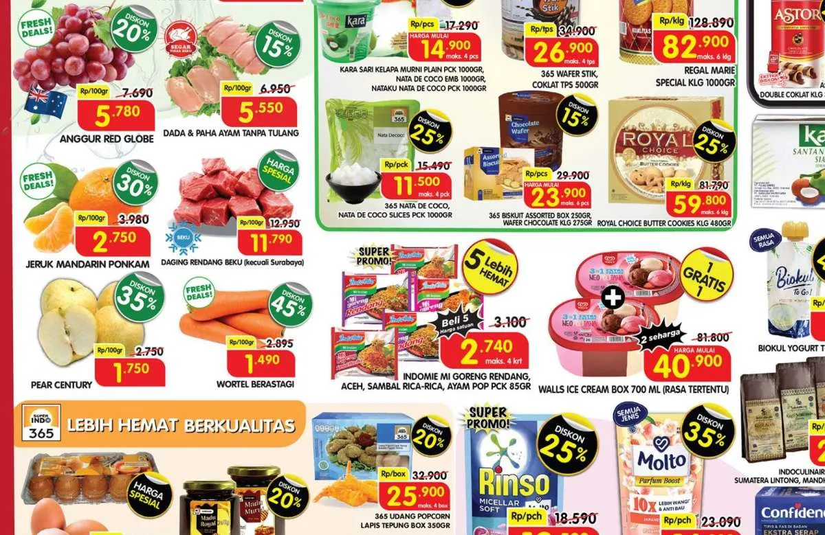 Promo Superindo Weekday di Awal Bulan Ramadhan Maret 2024, Diskon Hanya 3 Hari!