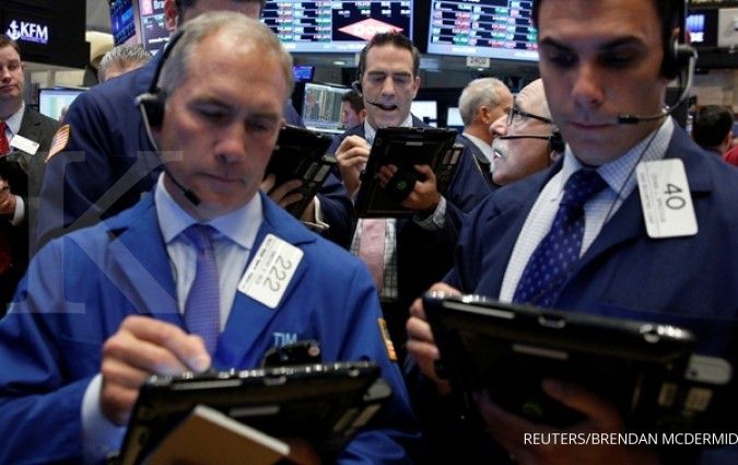 Wall Street stagnan pasca risalah The Fed