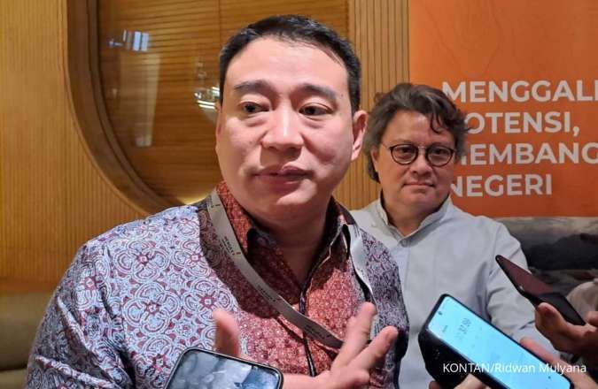 Presiden Direktur PT Merdeka Copper Gold Tbk (MDKA) Albert Saputro