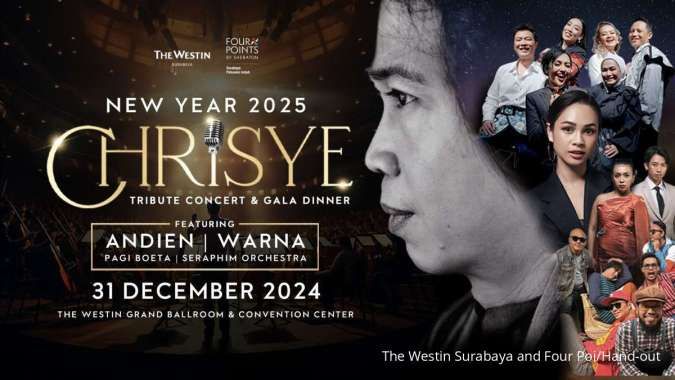 The Westin Surabaya Siapkan Konser Chrisye untuk Sambut Tahun Baru 2025