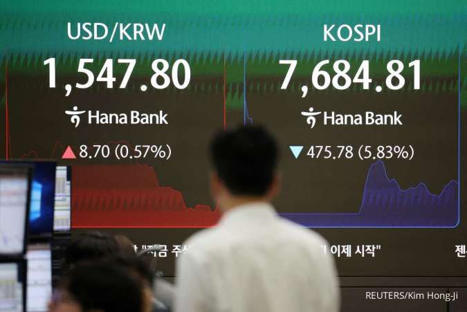 Won Korea Selatan Tembus Level Tertinggi 2 Tahun Senin (12/10), Rupiah Menguat Tipis