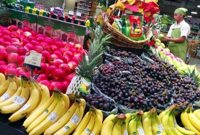 Menu buah untuk sayur dan berbuka puasa berbeda