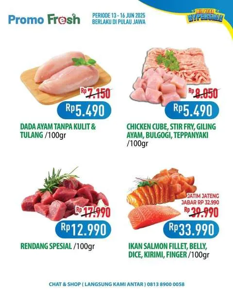 Promo JSM Hypermart Hyper Diskon Weekend Periode 13-16 Juni 2025