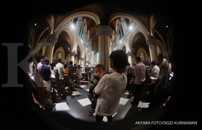 Misa di Katedral akan dipimpin Uskup Agung Jakarta