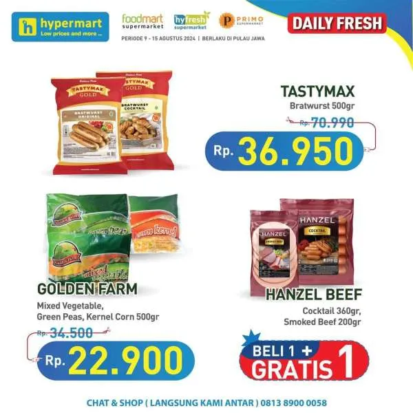 Promo JSM Hypermart Hyper Diskon Weekend Periode 9-12 Agustus 2024