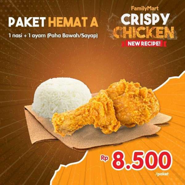 Promo FamilyMart Beli Nasi Ayam mulai Rp 8.500 