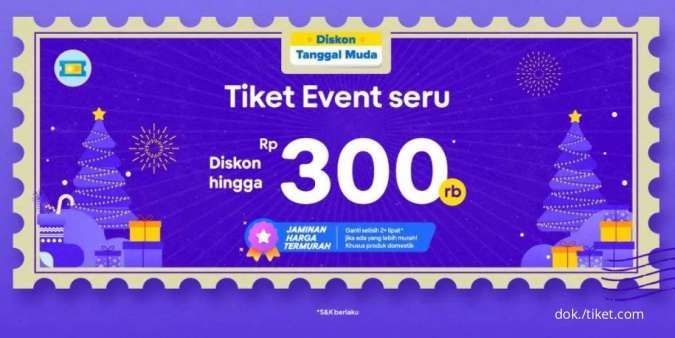 Nikmati Promo Tiket.com Tanggal Muda, Diskon Tiket Event Seru Hingga Rp 300.000
