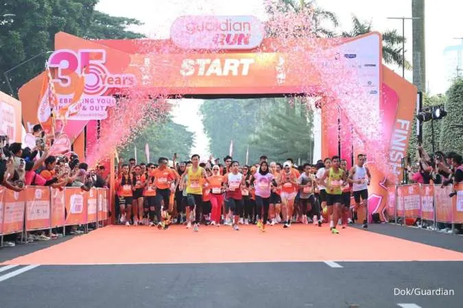 Sebanyak 8.500 Pelari Ramaikan Guardian Run 2025