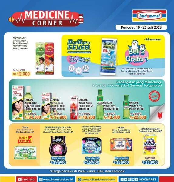 Katalog Harga Promo Indomaret 19-25 Juli 2023, Super Hemat Mingguan Terbaru