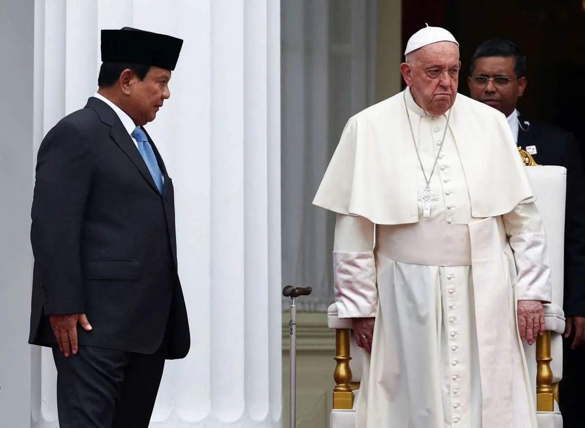 Prabowo akan Kirim Utusan Hadiri Pemakaman Paus Fransiskus