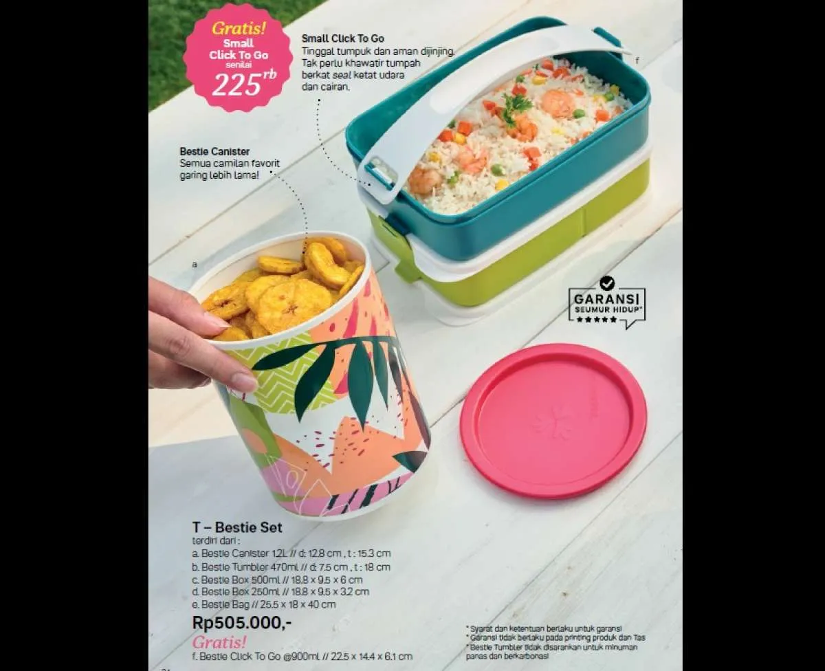 Katalog Promo Tupperware September 2023, Diskon Crystalwave, Large Organizer