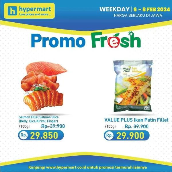 Promo Hypermart Hyper Diskon Weekday Periode 6-8 Februari 2024