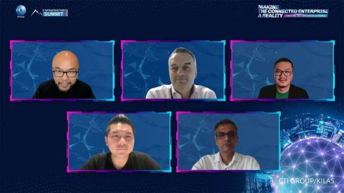 CTI Group Gelar IT Inftastructure Summit 2022 Secara Virtual untuk Indonesia