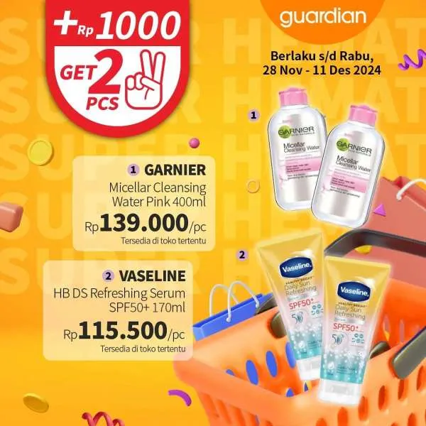 Promo Guardian Super Hemat Periode 28 November-11 Desember 2024