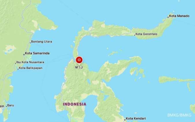 Gempa Bermagnitudo 6,7 Mengguncang Sulawesi Tengah, Ada Sembilan Gempa Susulan