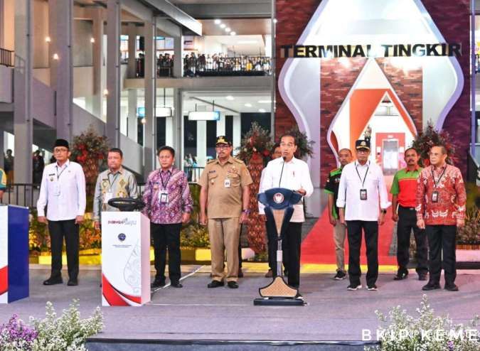 Presiden Resmikan Sekaligus Tiga Terminal Tipe A