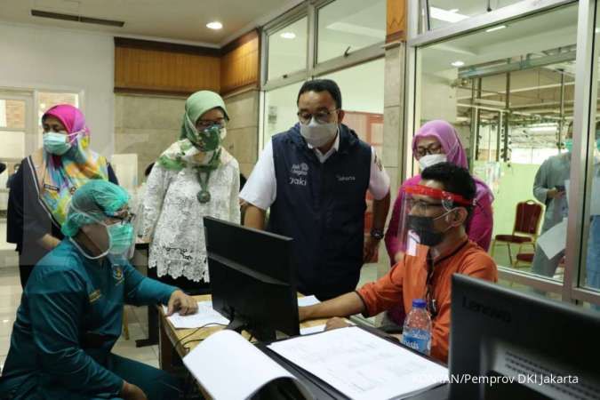 Sebanyak 124.000 Nakes  siap ikut vaksinasi corona di Jakarta, khusus vaksin dosis 3