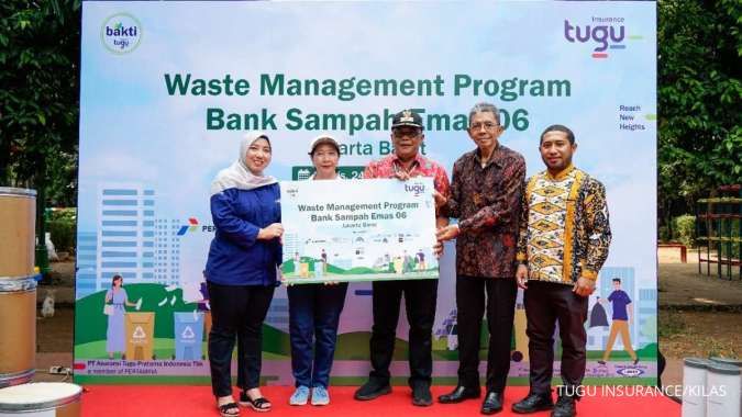 Tugu Insurance Gelar Program Waste Management Bank Sampah Emas 06 Kebon Jeruk