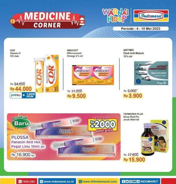 Promo Indomaret Super Hemat Mingguan Mulai 4-10 Mei 2022