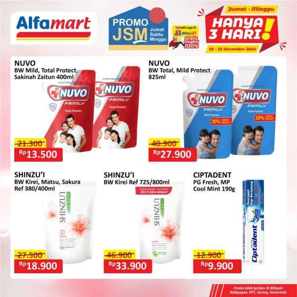 Promo JSM Alfamart Weekend 20-22 Desember 2024