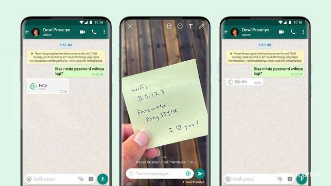 Fitur pesan sementara Whatsapp terbaru
