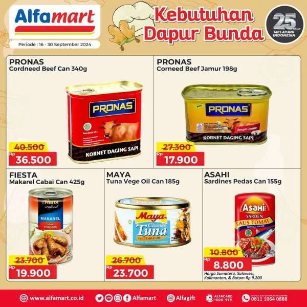 Promo Alfamart Kebutuhan Dapur Periode 16-30 September 2024