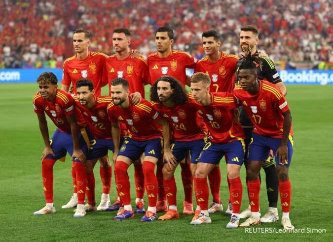 Link Live Streaming Spanyol vs Inggris di Final Euro 2024, Coba Klik