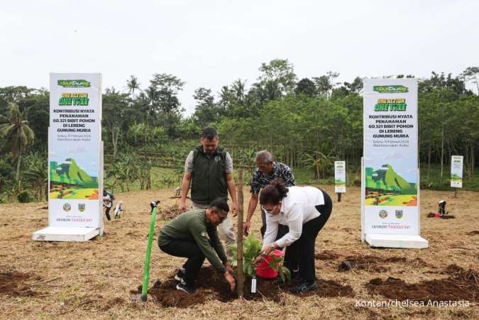 Djarum Foundation Tanam 60.321 Bibit Pohon di Lereng Muria