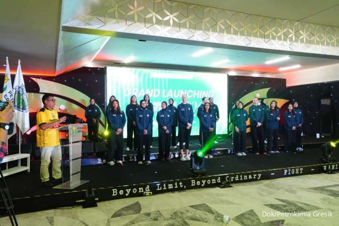 Petrokimia Gresik Resmi Luncurkan Tim Bola Voli Putri GPPI