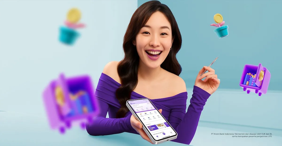 Krom Bank Diawasi OJK dan BI untuk Memastikan Perlindungan Nasabah Bank Digital