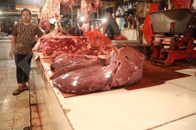 Bulog telah jual 6.000 ton daging kerbau ke pasar