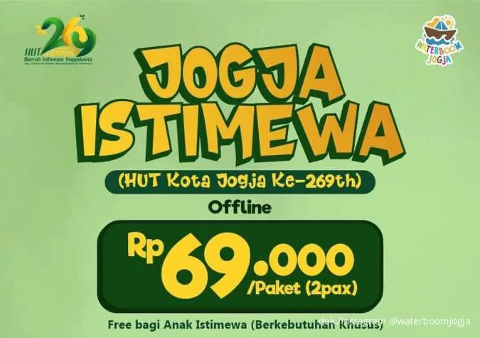 Daftar Promo HUT Yogyakarta ke-269 Oktober 2025, Pakai Grab Dapat Diskon sampai 75%